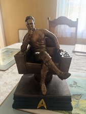 STAR TREK Cold-Cast Bronze Sculpture Captain Kirk picture