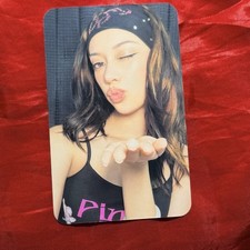 Megan KATSEYE PINKY UP Idols  K-Pop Photo girl Card Wink picture