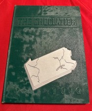Vintage Class of 1949 Choclatier Yearbook HERSHEY PA estate sale find picture