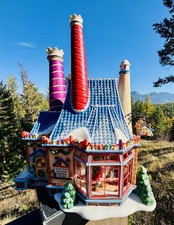 Dept 56 North Pole Porcelain Building Works 30th Anniversary  picture