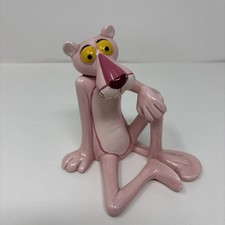 Vintage UAC Geoffrey Japan Ceramic Pink Panther Figurine picture