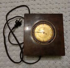 Vintage Art Deco Philco Automatic Control Clock PARTS ONLY Home Decor Prop MCM picture