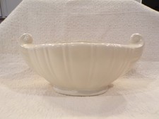 Vintage USA Pottery MATTE WHITE 9.75