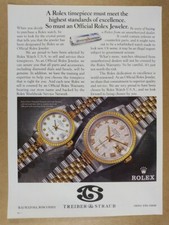 1992 Rolex Oyster Perpetual Datejust vintage print Ad picture