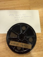 1939 World’s Fair Souvenir Film Reel, Label Reads “WORLD’S FAIR” - World’s Fairs picture