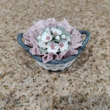 Lladró 1554.3 Capricho Porcelain Figurine Floral Basket mint condition  picture