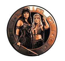 Xena Warrior Princess Gabrielle Chakram TV Show Water Resistant Sticker picture