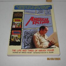 American Splendor Life Times Harvey Pekar Trade Paperback Book Graphic Novel picture