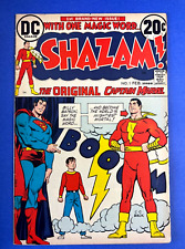 Shazam #1 Comic Book 1st App Captain Marvel 1972 FN picture