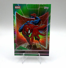 Topps 2026 Marvel Spider-Man #4 Green Parallel Serial Numbered 12/99 picture