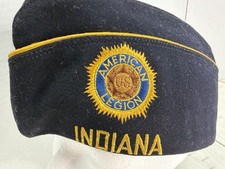 Vintage American Legion Hat Cap Indiana Post 303 picture