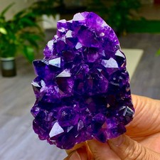 362G Natural Amethyst geode Agate quartz cluster crystal specimen Healing picture