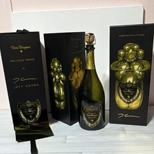 EMPTY 04’ Dom Pérignon Jeff Koons Limited Edition Champagne Bottle,Box & Inserts picture