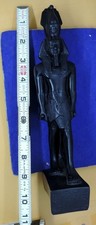 Egyptian Antiquities Unique Pharaoh Stone Statue King Ramses II 10” picture
