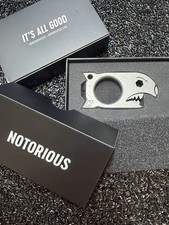 NotoriousEDC Beer Bomb Big Poppa Stonewashed Titanium picture