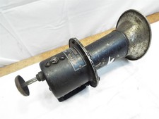 Early Klaxon model 3 Aooga Car Horn Ahooga Ooga Hand Push Button Carriage Auto  picture