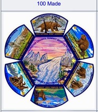 BOY SCOUT BSA LONGHOUSE COUNCIL 219 OA 2026 JAMBOREE 7-PATCH JSP CSP 100 MADE picture