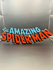 The Amazing Spider-Man Logo Sign Display | 3D Wall Desk Shelf Art picture