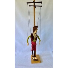 Marionette Art Doll, Figurine, Poseable Sculpture - Leñador 24 inch picture