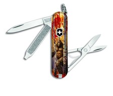 Victorinox Swiss Army FALL AUTUMN BIGFOOT CLASSIC SD Knife Multi Tool picture