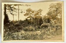 Cavalier Hotel Sunken Garden. Virginia Beach, VA. RPPC. Real Photo Postcard. picture
