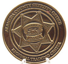 Alameda County Sheriff's Office Regional Training Center Challenge Coin 1.75