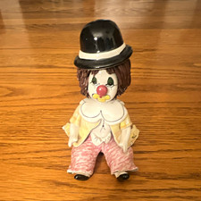 Lino Zampiva  Clown Children with Bowlers hat Made in Italy picture