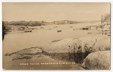 Harborside, Maine - Goose Falls - c1910s Eastern Illustrating Co. rppc picture