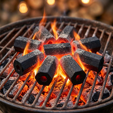 Hexagon Coconut Hookah Charcoal Coals Best picture