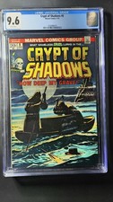 Crypt of Shadows #8 CGC 9.6, WHITE PAGES Top 13 On Census (Marvel Jan 1974) picture