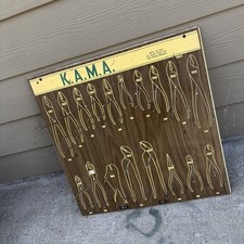 Vintage-K.A.M.A-MFG/USA-Display Board-No.K143-R-23.5” Wide x 23.5” Tall-Used picture