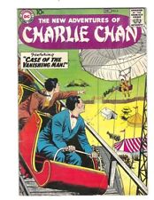 New Adventures of Charlie Chan #4 DC 1958 Flat tight and glossy VG+/FN-  Scarce picture