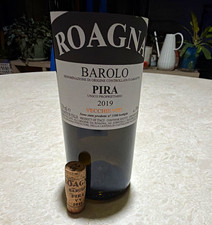 2019 Roagna Barolo Pira Vecchie Viti EMPTY Wine Bottle 750ml w/ Cork picture