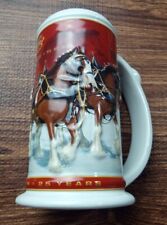 Vintage 2004 Budweiser 25th Anniversary Holiday Stein Limited Edition CS608 picture
