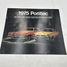 1975 Pontiac Full Line Sales Car Brochure picture