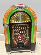 ION JUKEBOX DOCK RETRO SPEAKER DOCK, RARE VINTAGE, **INCLUDES ADAPTER** picture