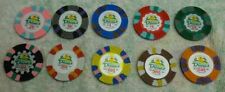 ** SUPER NICE - DUNES Casino - COMMEMORATIVE CHIP set - w $25000 chip picture