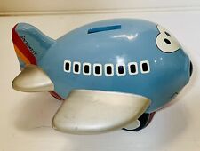 Southwest Airlines Vintage Blue Piggy Bank TJ LUV.  1990s Ltd Run For Employees picture
