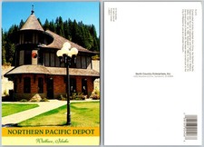 Continental Northern Pacific Depot Wallace Idaho Postcard picture