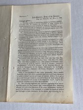 CIVIL WAR GEN. FIGHTING JOE HOOKER GENERAL ORDER # 18 FALMOUTH VA MAR 1863 SGN picture