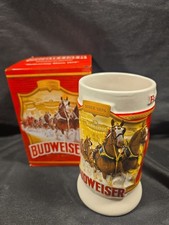 2024 Budweiser Holiday Stein 45th Edition Clydesdales with Box COA picture