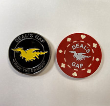 Deal’s Gap “Ride the Dragon” US 129 Collectible Poker Chips Lot of 2 picture