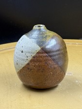 Art Pottery Earthtoned Bud Vase picture