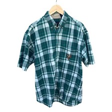 Disney Store Men's Vintage 90s Shirt Button Up Tigger Embroidered Plaid Size XL picture