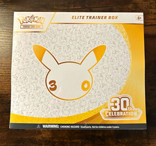 Pokémon TCG 30th Celebration Elite Trainer Box SEALED picture