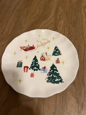 Avon 2017 Holly Dot Plates and Three Stands picture