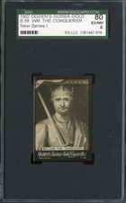 1902 OGDENS GUINEA GOLD NEW SERIES 1 B 58 WILLIAM THE CONQUERER SGC  *DS12820 picture