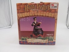 2000 Enesco Harry Potter RARE Sculpted Covered Box,  883379 Potion Pot on Flame picture