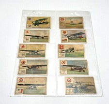 1932 Garbaty Gold SABA Die Eroberung der Luft 67 Card Aviation Tobacco Lot picture