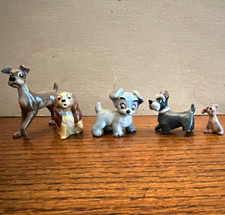 Disney Lady and the Tramp Mini Figurines Set of 5 Dogs 3